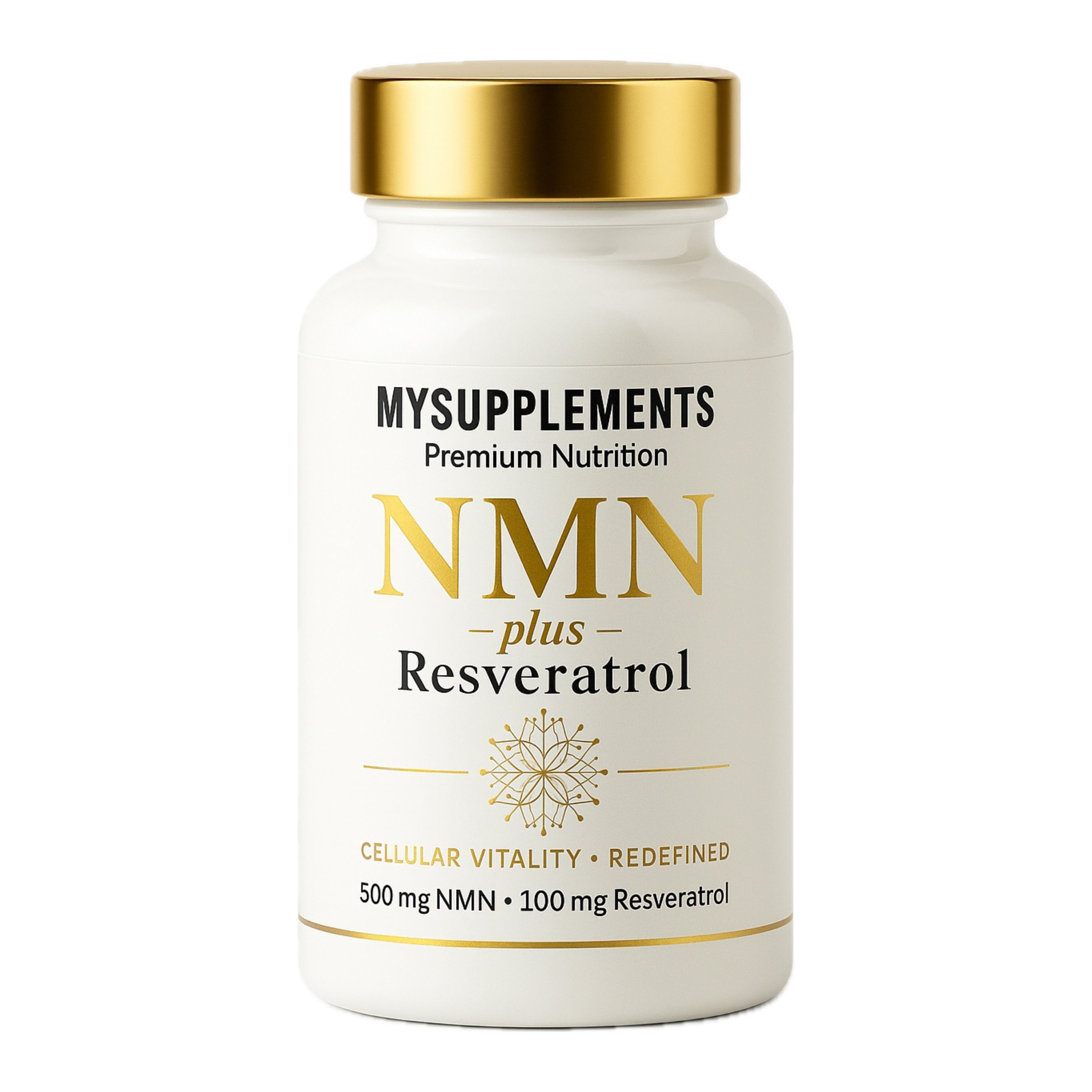 MySupplements® NMN + Resveratrol – Zellenergie & Langlebigkeit