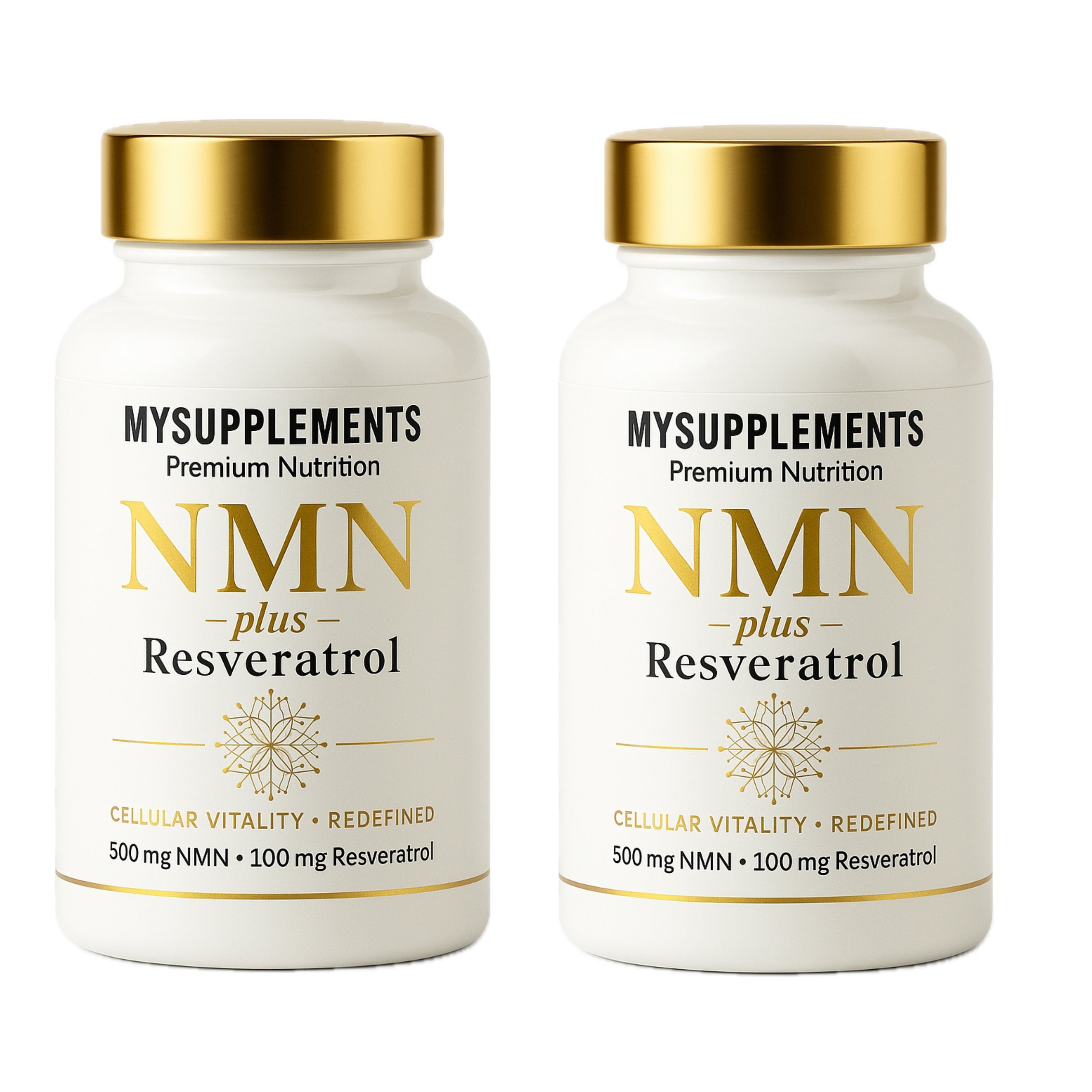 MySupplements® NMN + Resveratrol – Zellenergie & Langlebigkeit