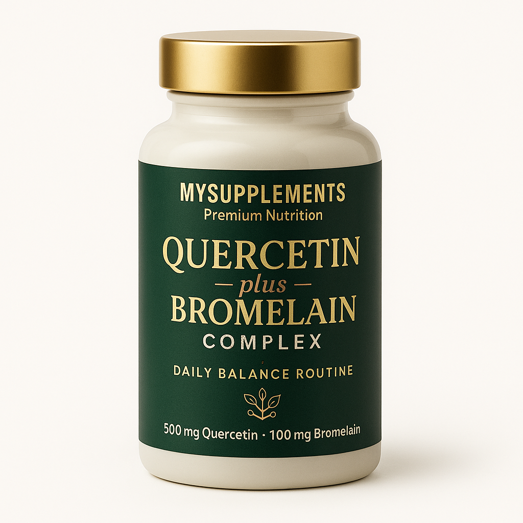 MySupplements® Quercetin + Bromelain Complex – Premium Formula (60 Kapseln)