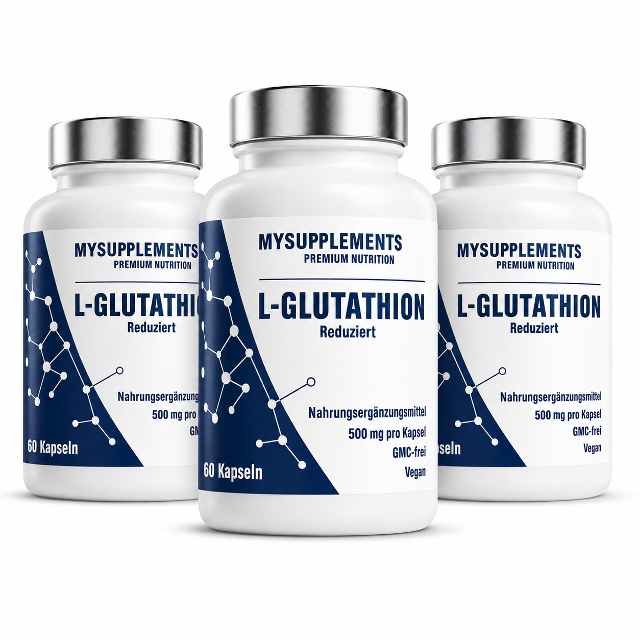 L-Glutathion Kapseln 500 mg – reduziert, vegan