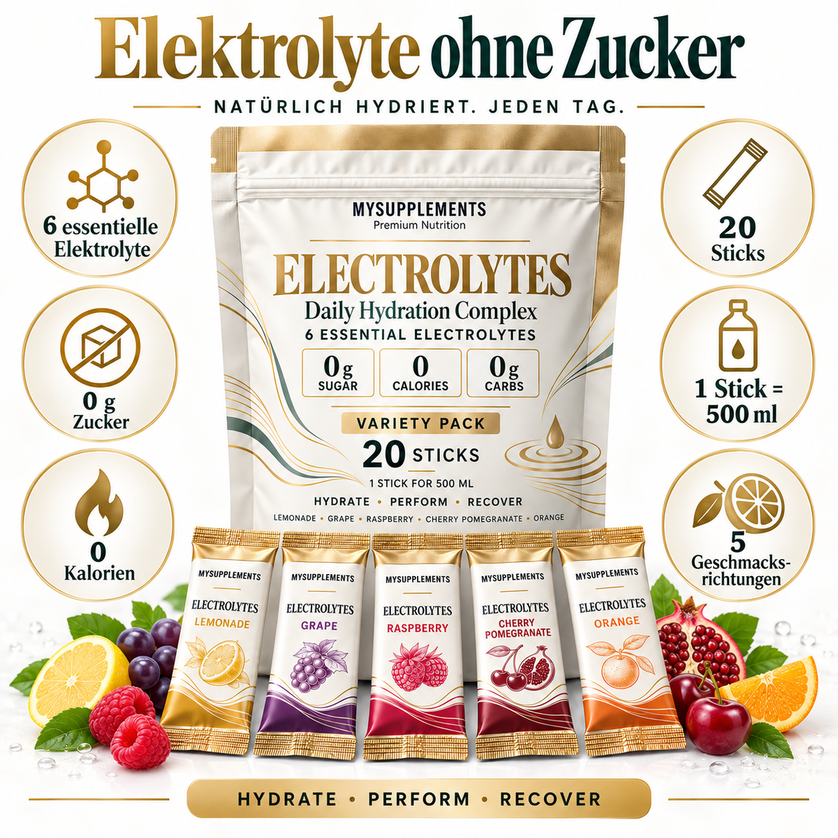 Elektrolyte Sticks