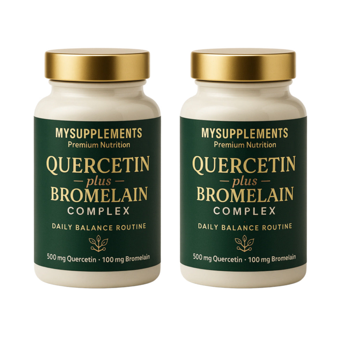 MySupplements® Quercetin + Bromelain Complex – Premium Formula (60 Kapseln)