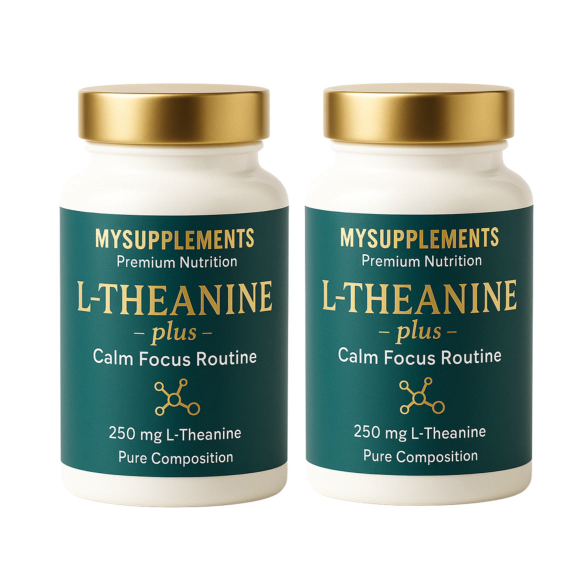 MySupplements® L-Theanine 250 mg – Pure Calm Focus Routine
