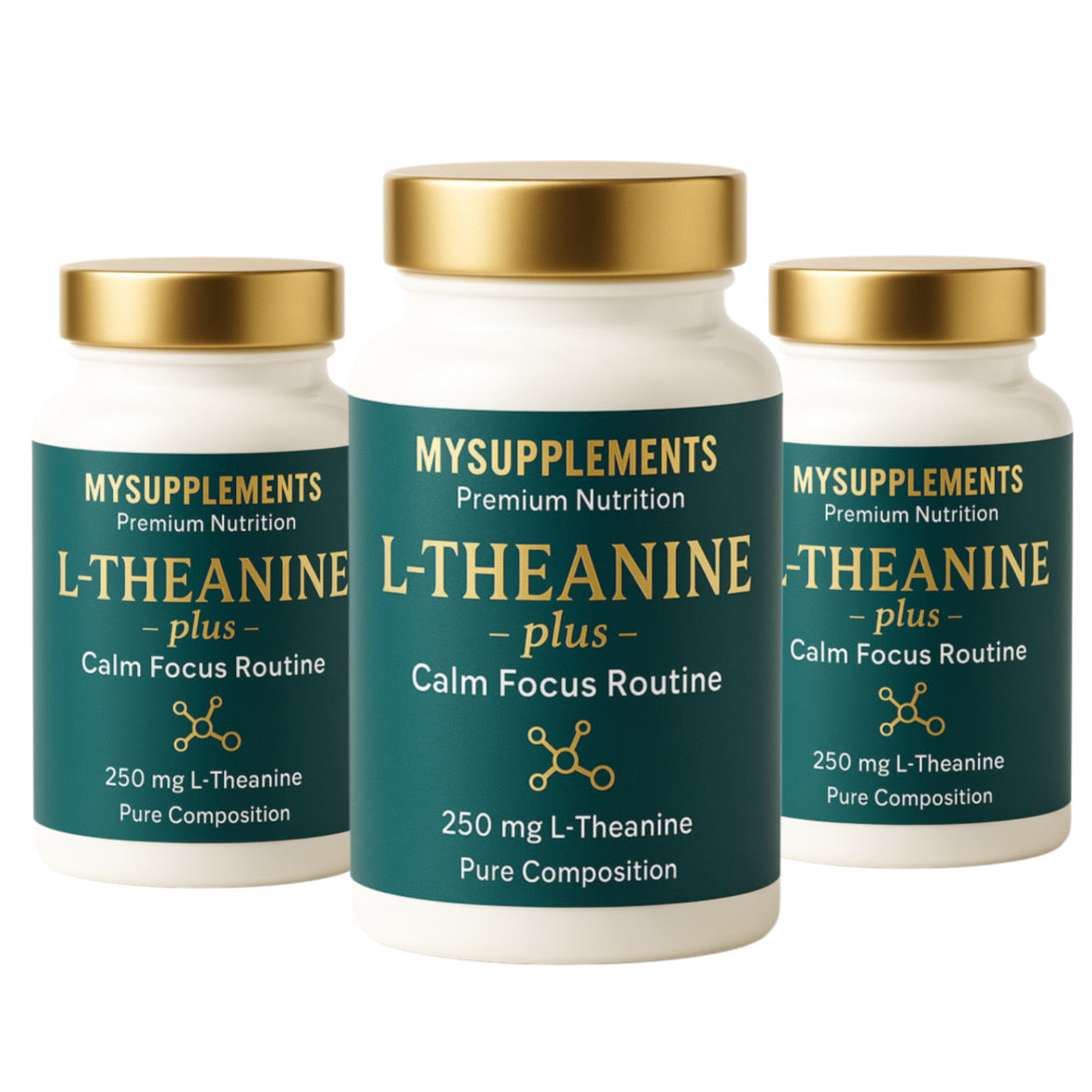 MySupplements® L-Theanine 250 mg – Pure Calm Focus Routine
